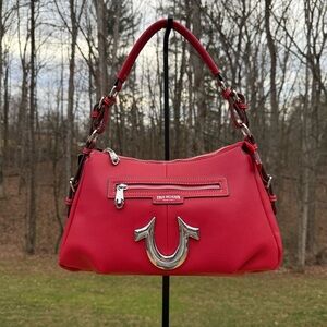 True Religion NWT Red Women's Shoulder Bag $120 MSRP